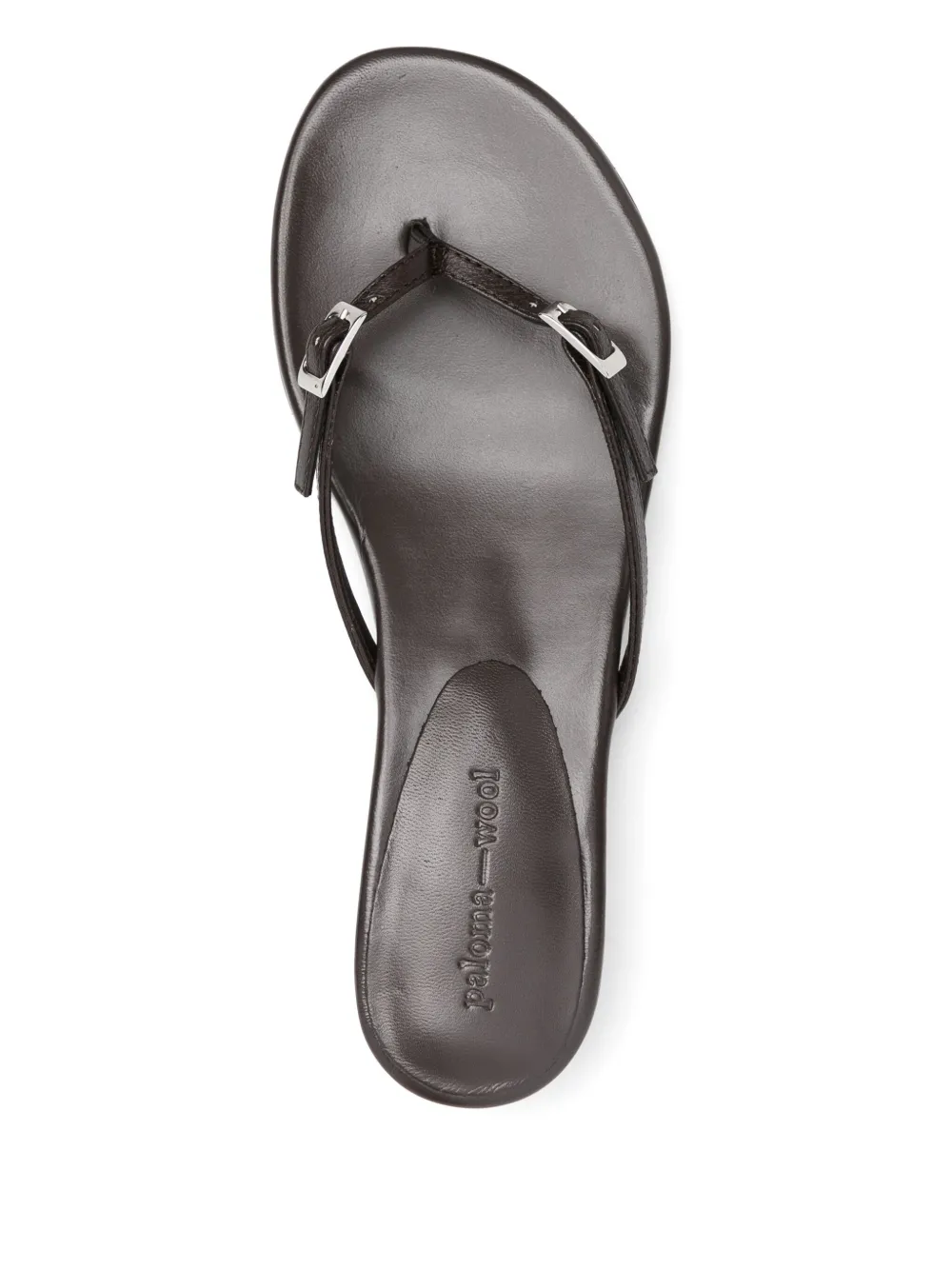 Paloma Wool leather sandals Brown