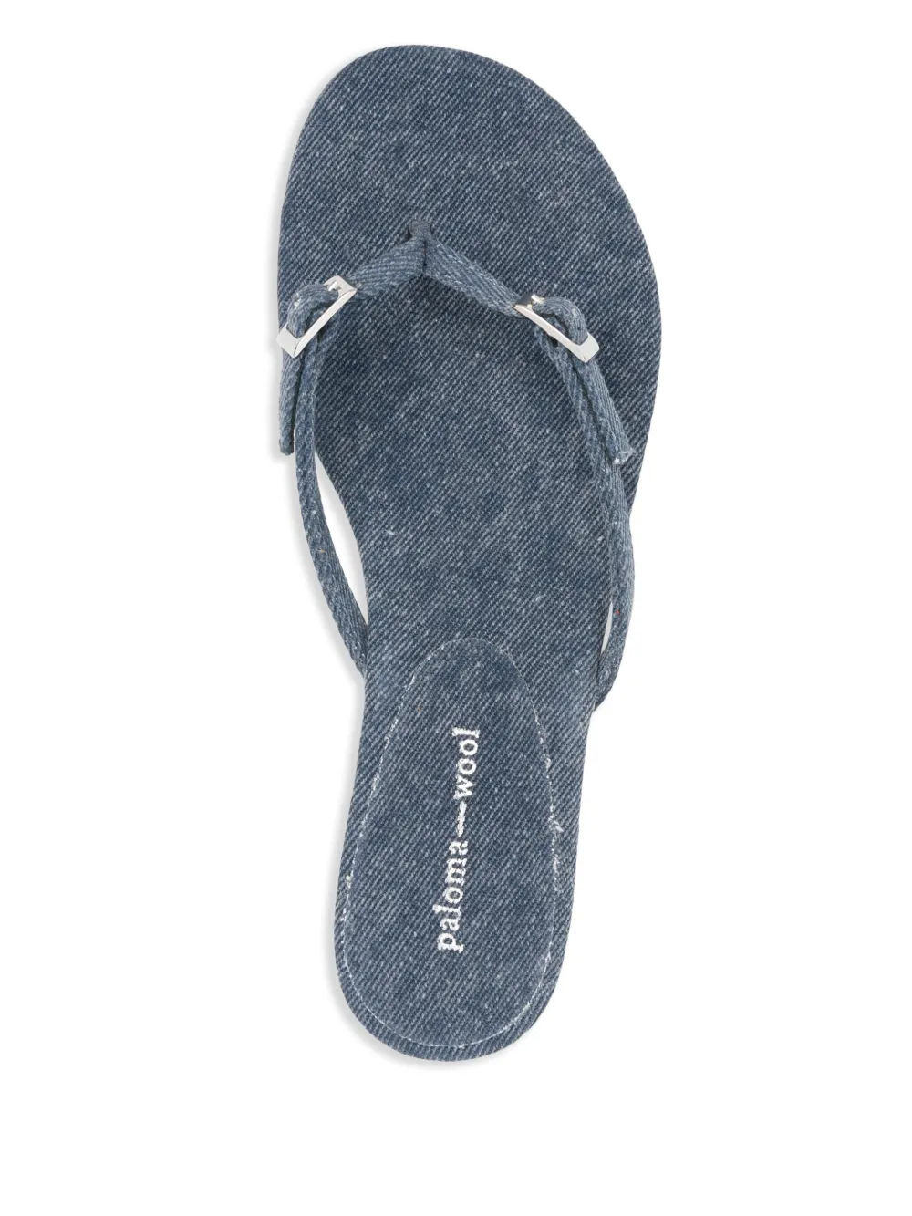 Paloma Wool denim sandals Blue