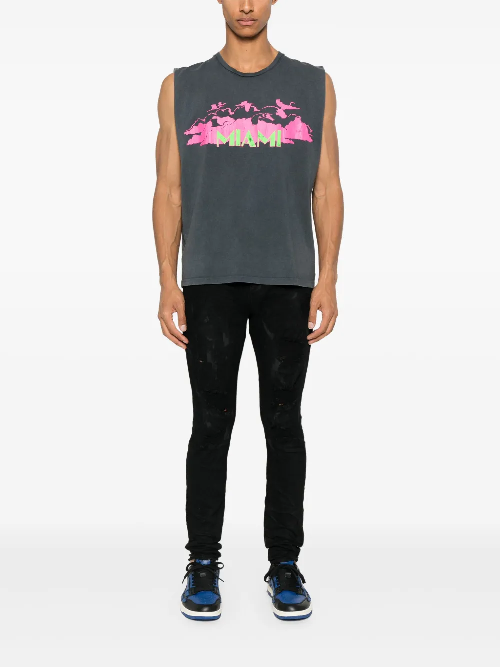 Purple Brand Skinny jeans - Zwart