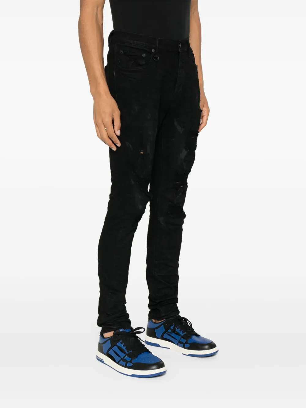 Purple Brand Skinny jeans Zwart