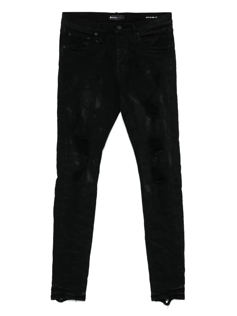 Purple Brand Skinny jeans Zwart