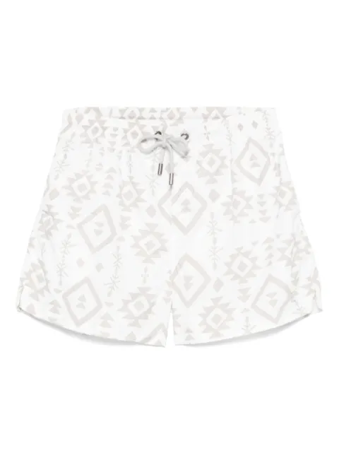TOOCO graphic-print swim shorts