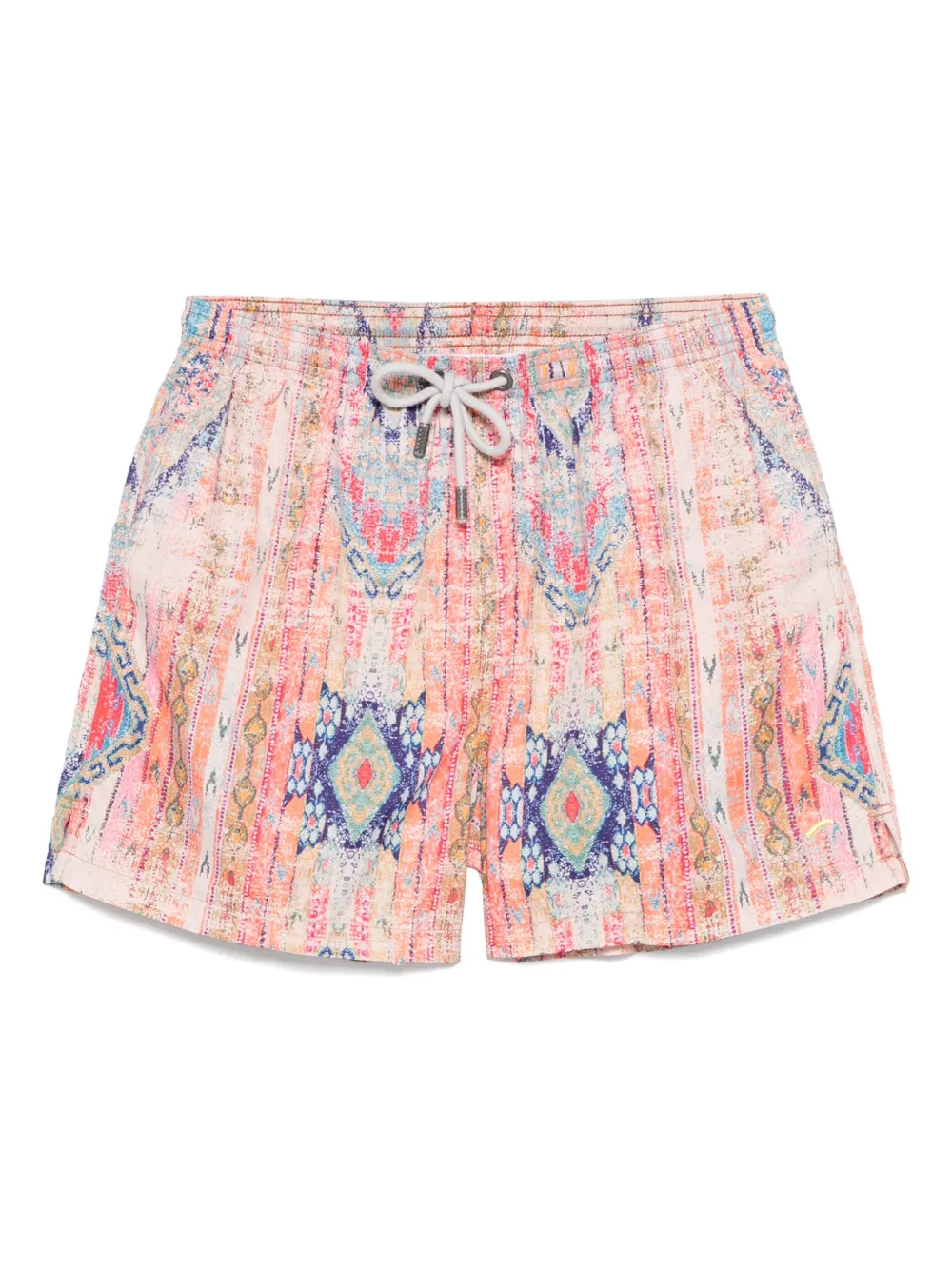 TOOCO graphic-print swim shorts | Pink | Image 1