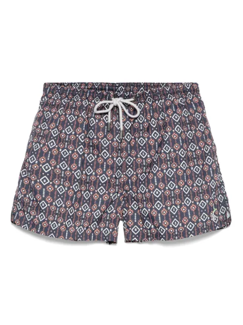 TOOCO graphic-print swim shorts