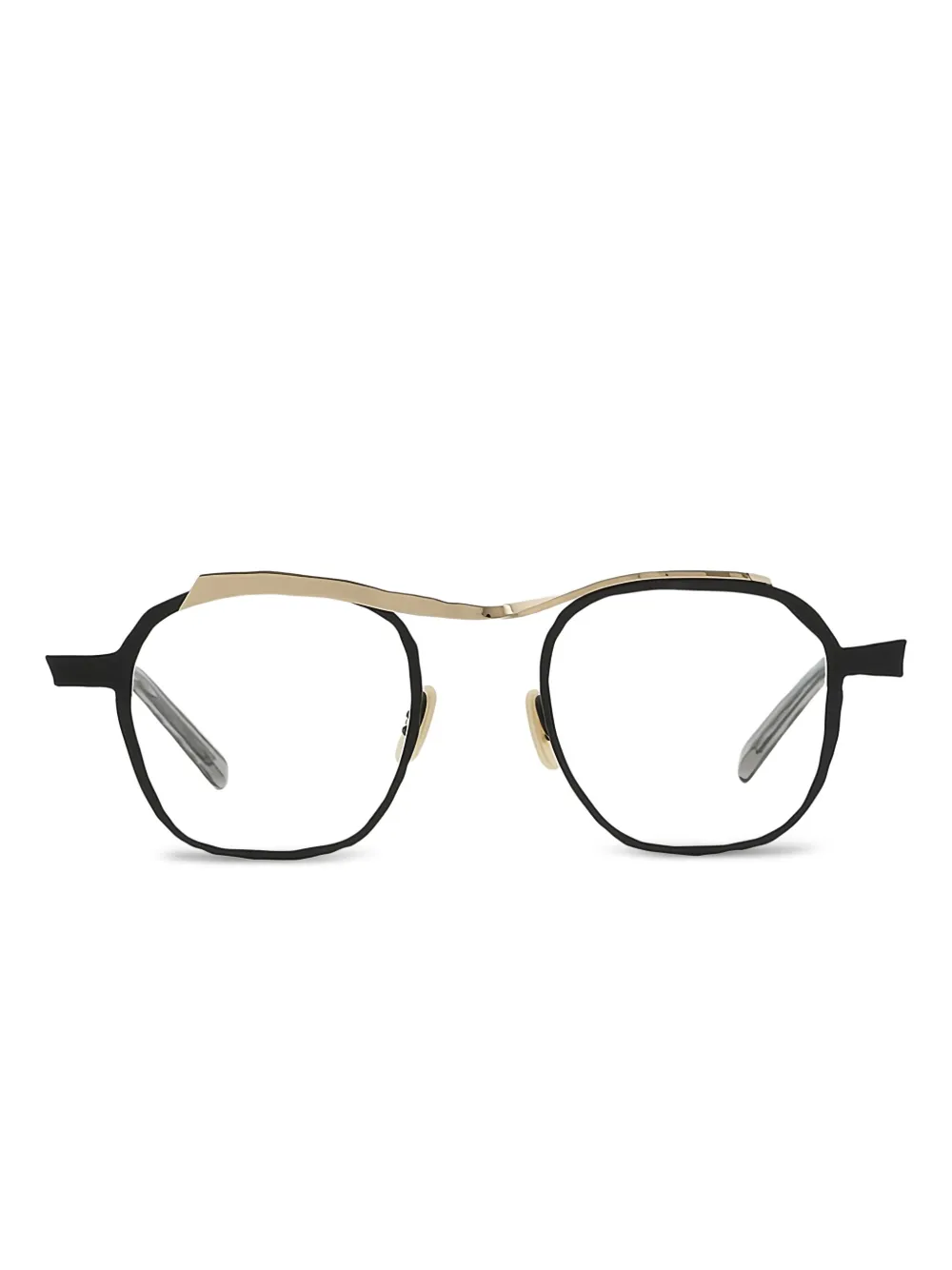 Masahiro Maruyama Occhiali tondi MM-0091 - Nero