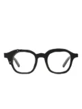Masahiro Maruyama round-frame glasses - Black
