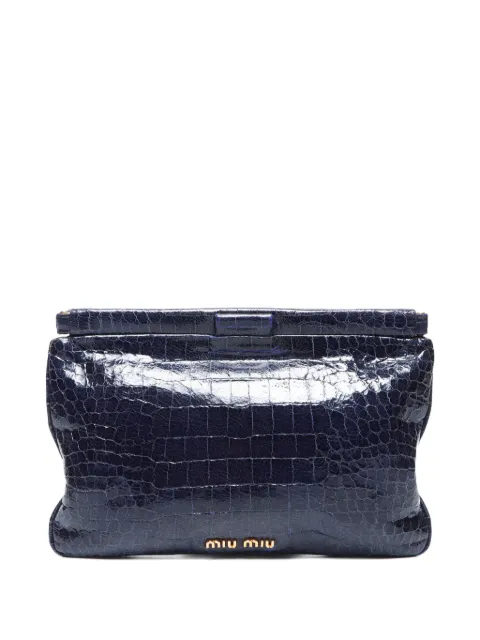 Miu Miu Pre-Owned 2000-2015 leather shouder bag