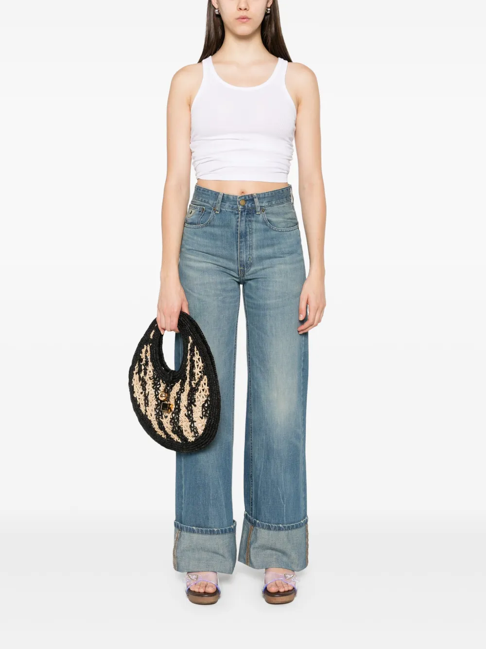 LOIS JEANS cotton-blend jeans - Blauw