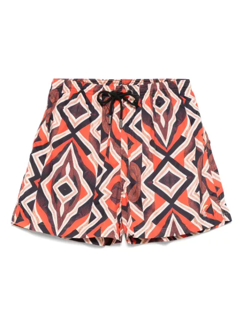 TOOCO graphic-print swim shorts