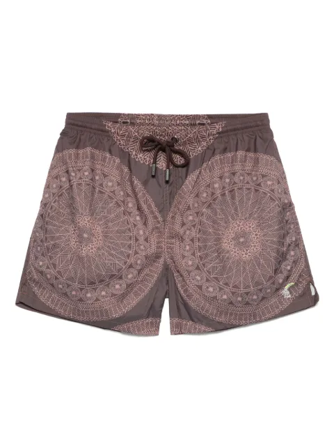 TOOCO graphic-print swim shorts