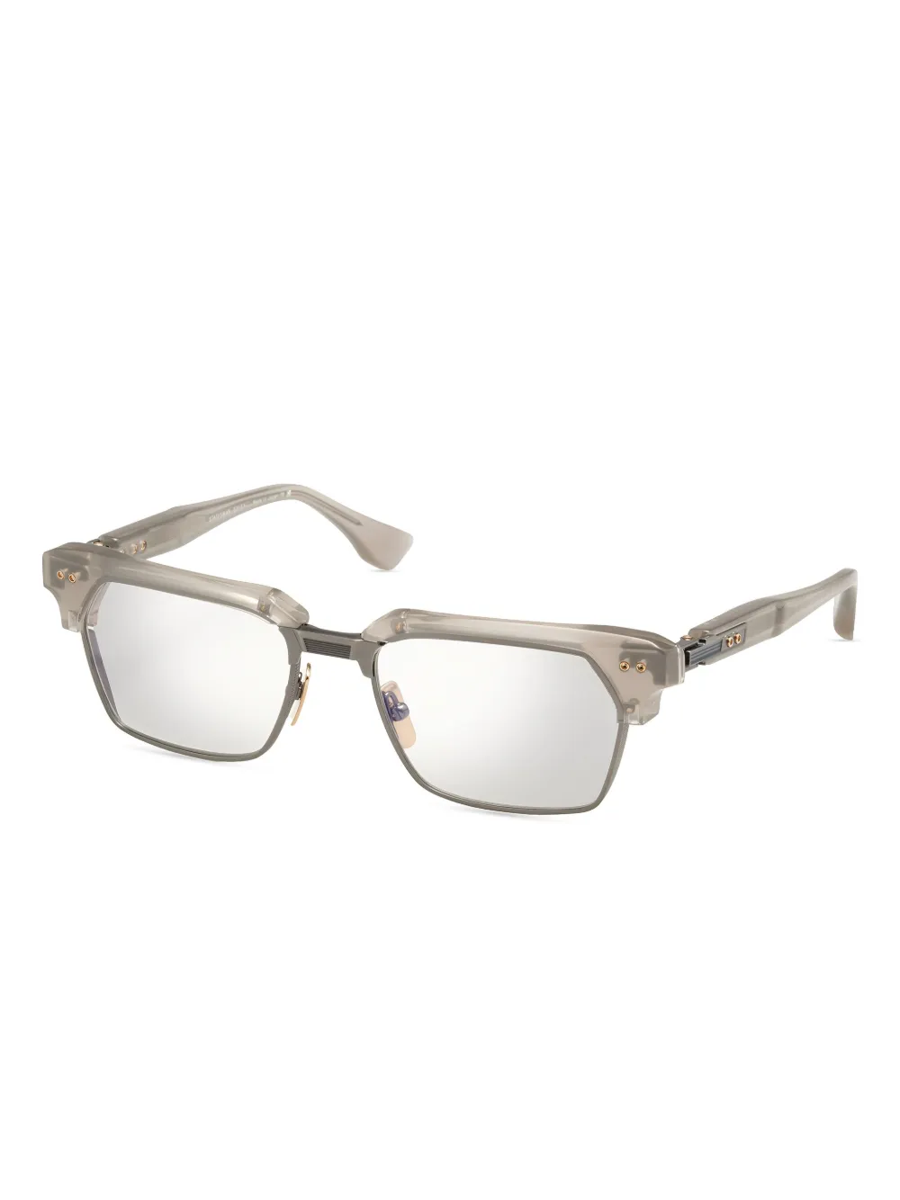 Dita Eyewear Statesmen Seven zonnebril met hoekig montuur Grijs