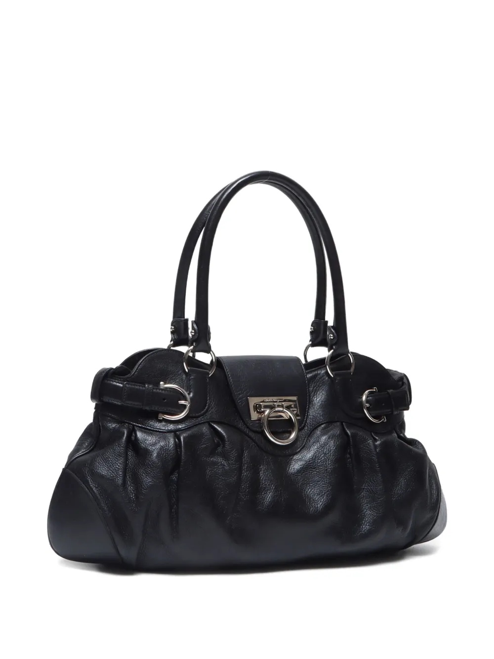 Pre-owned Ferragamo 2000s Ganchini Handbag