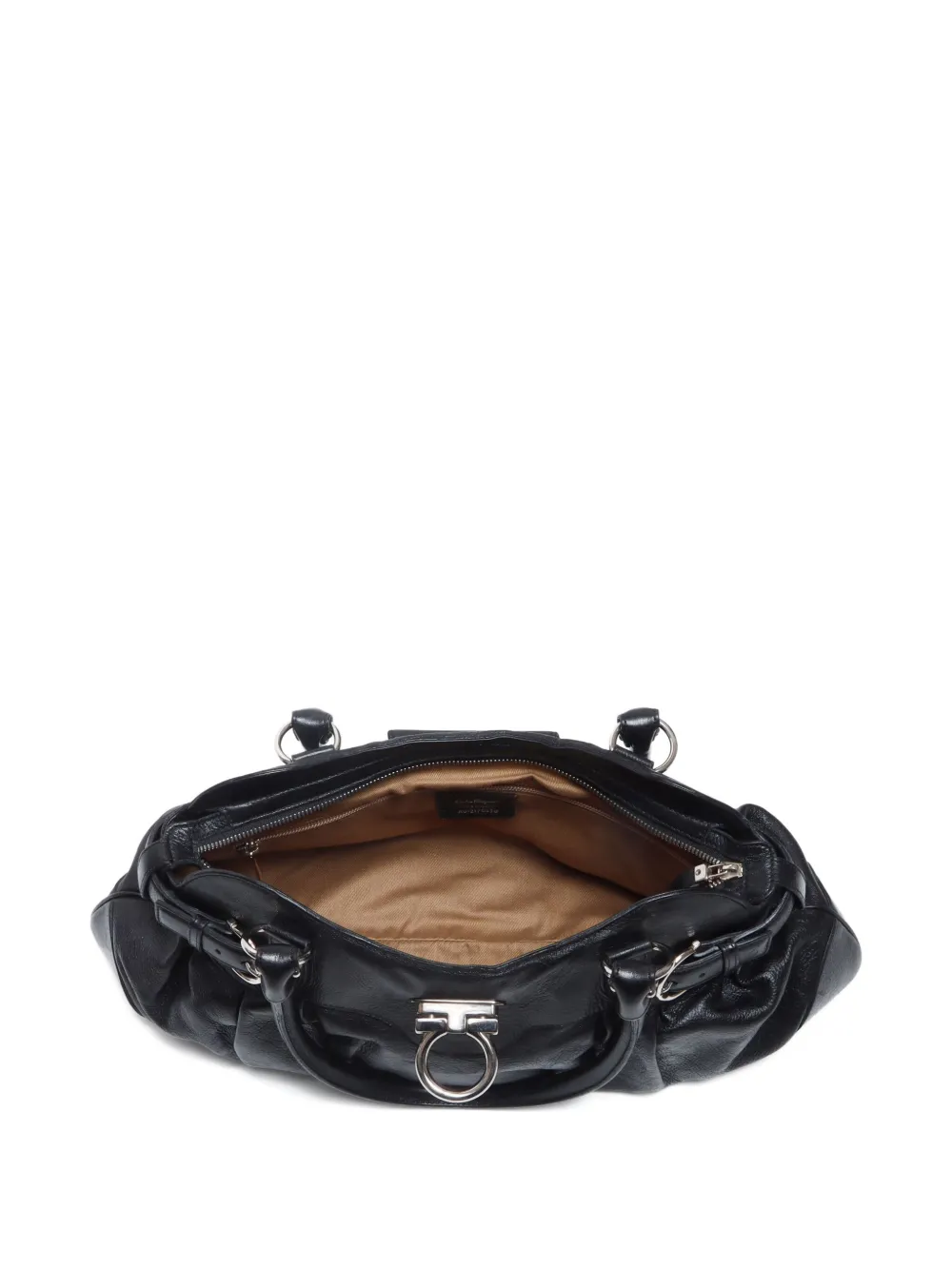 Pre-owned Ferragamo 2000s Ganchini Handbag