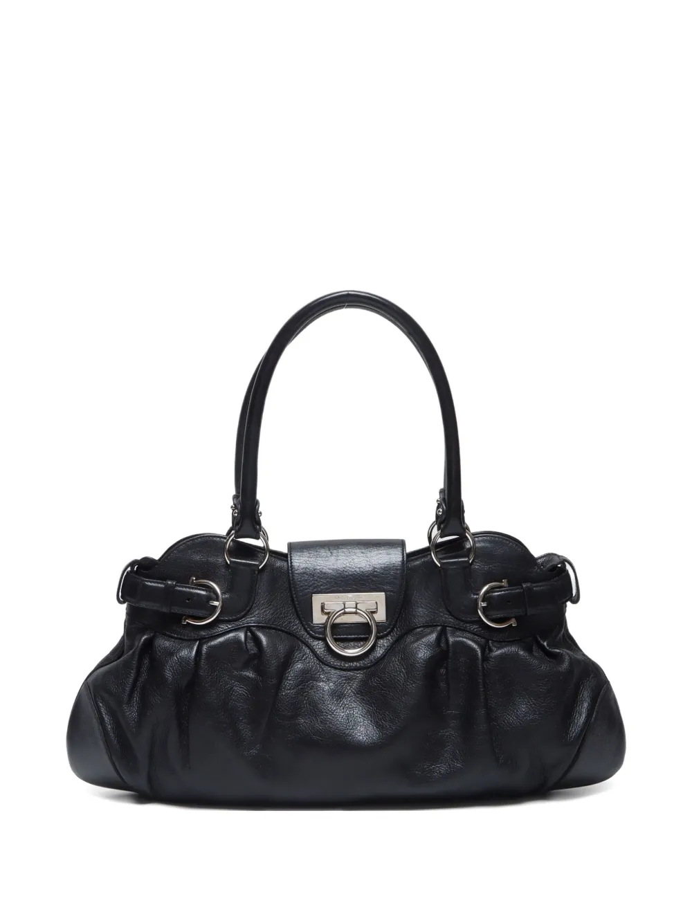 Pre-owned Ferragamo 2000s Ganchini Handbag