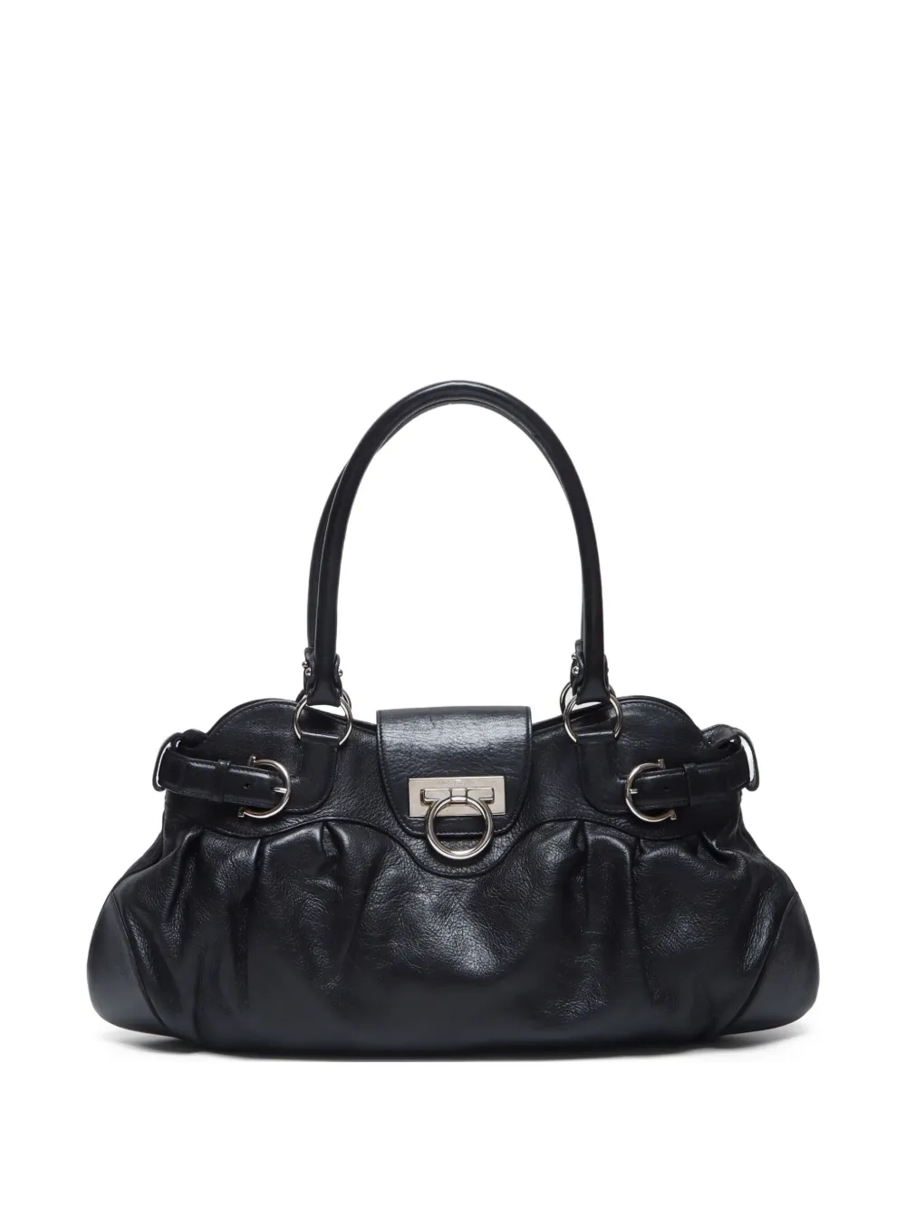 Ferragamo Pre-Owned 2000s Ganchini handbag | Black | Image 1
