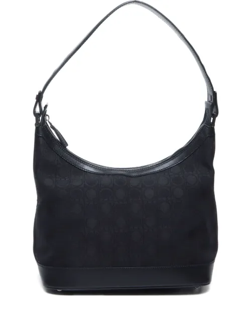 Sac porté épaule à plaque Gancini (2000-2020) - Ferragamo Pre-Owned - Modalova