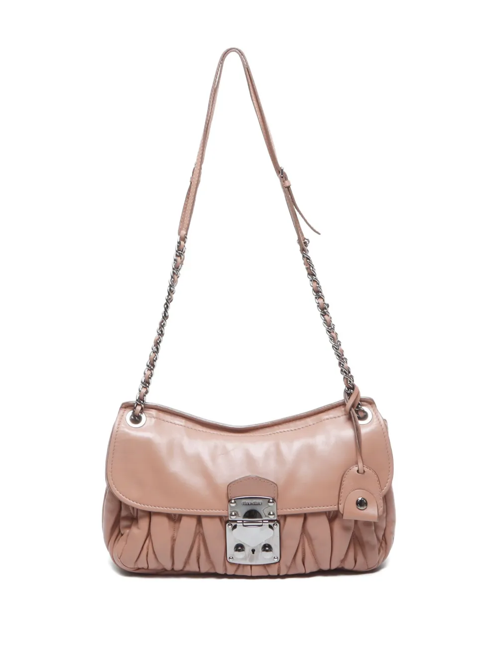 Pre-owned Miu Miu 2011 Matelassé Shoulder Bag