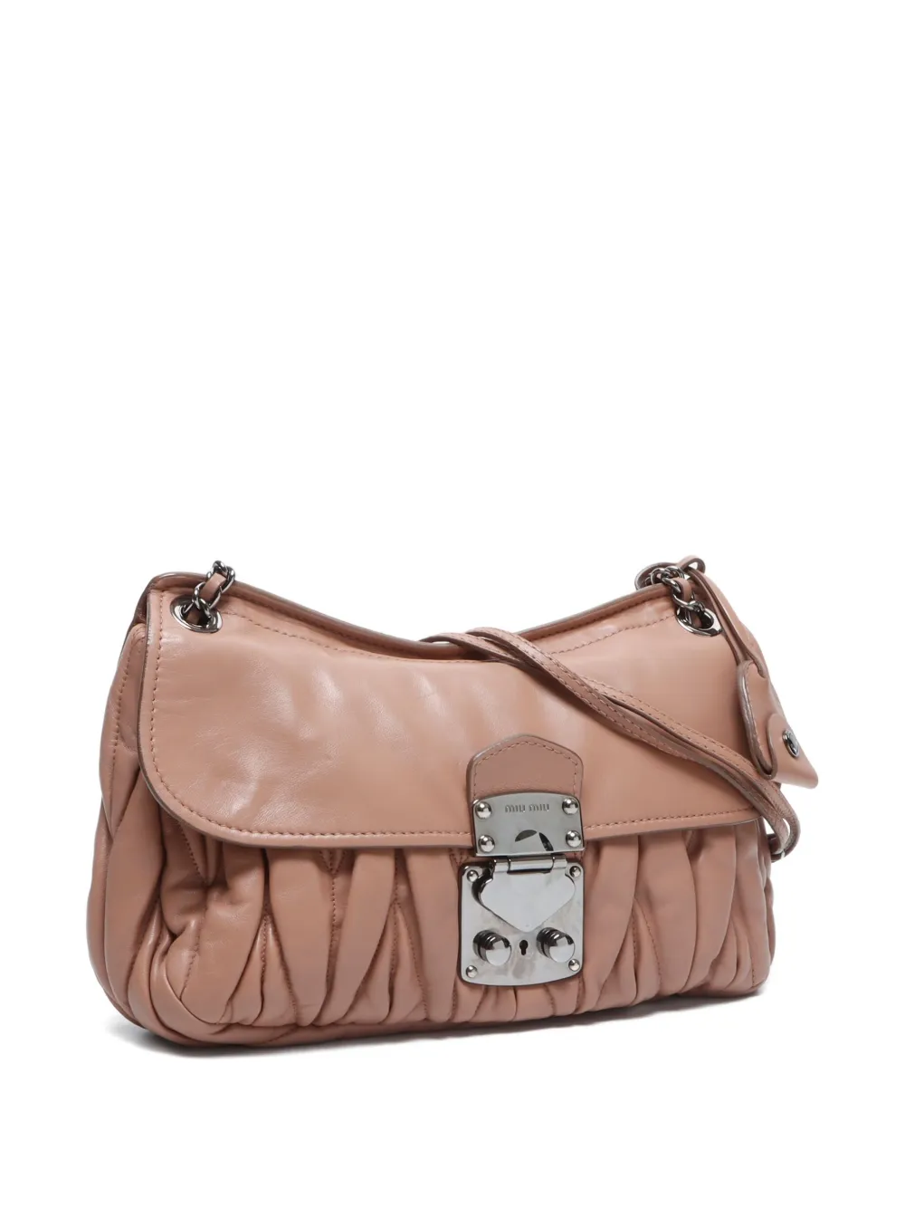 Pre-owned Miu Miu 2011 Matelassé Shoulder Bag