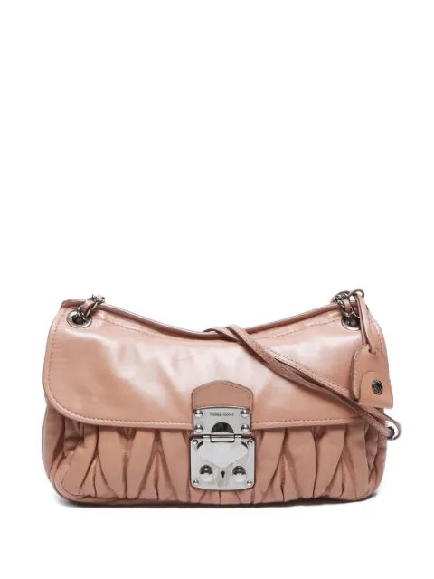 Miu Miu Pre-Owned 2011 matelassé shoulder bag