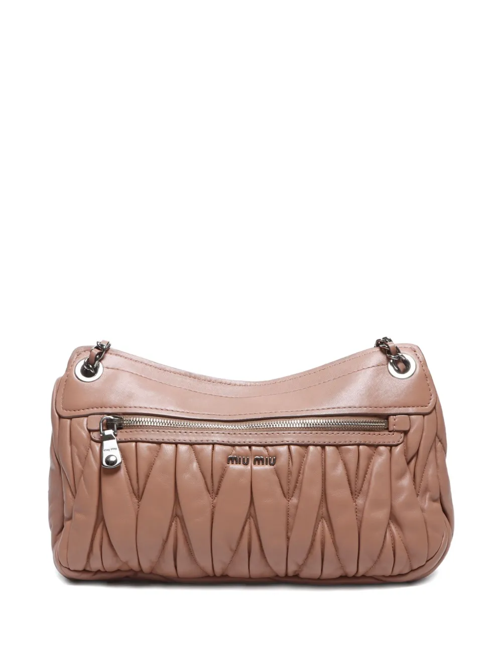 Miu Miu Pre-Owned 2011 matelassé shoulder bag | Image 2