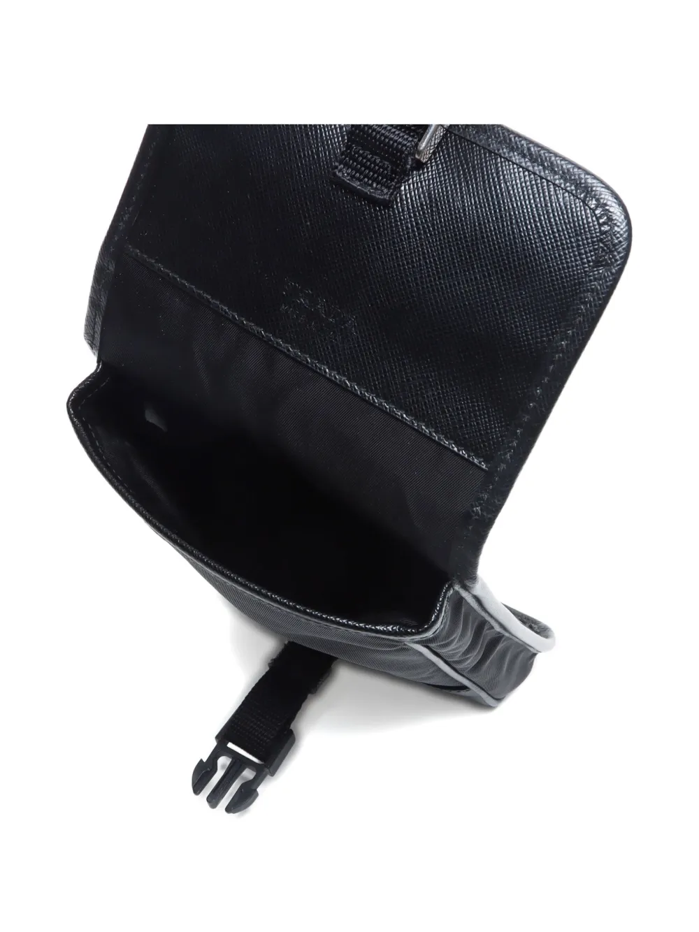 Pre-owned Prada 2010s Triangle-logo Cross Body Bag