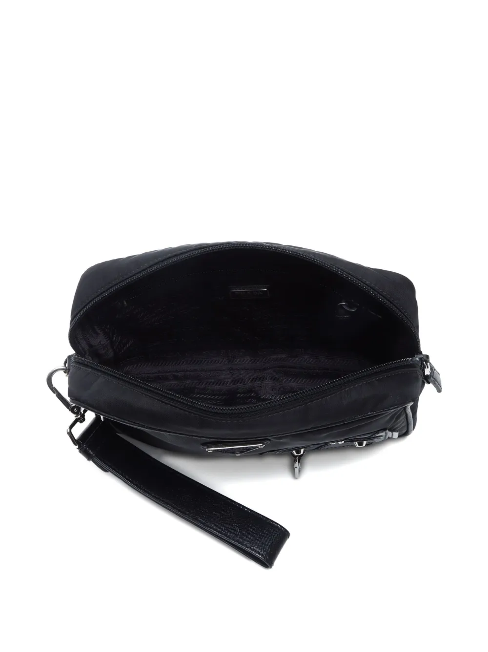 Pre-owned Prada 2010s Robot-motif Clutch Bag