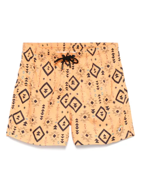 TOOCO graphic-print swim shorts