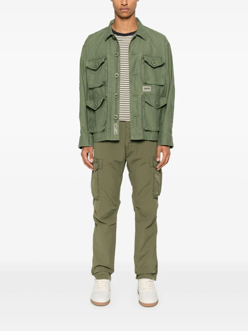 CHESAPEAKES Katoenen broek - Groen