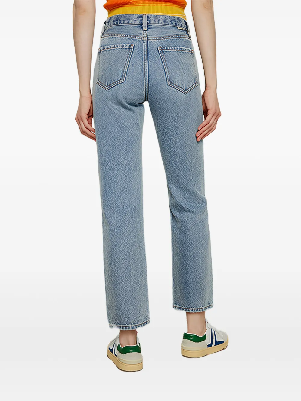 Shop Hey Joanie Logo-patch Jeans