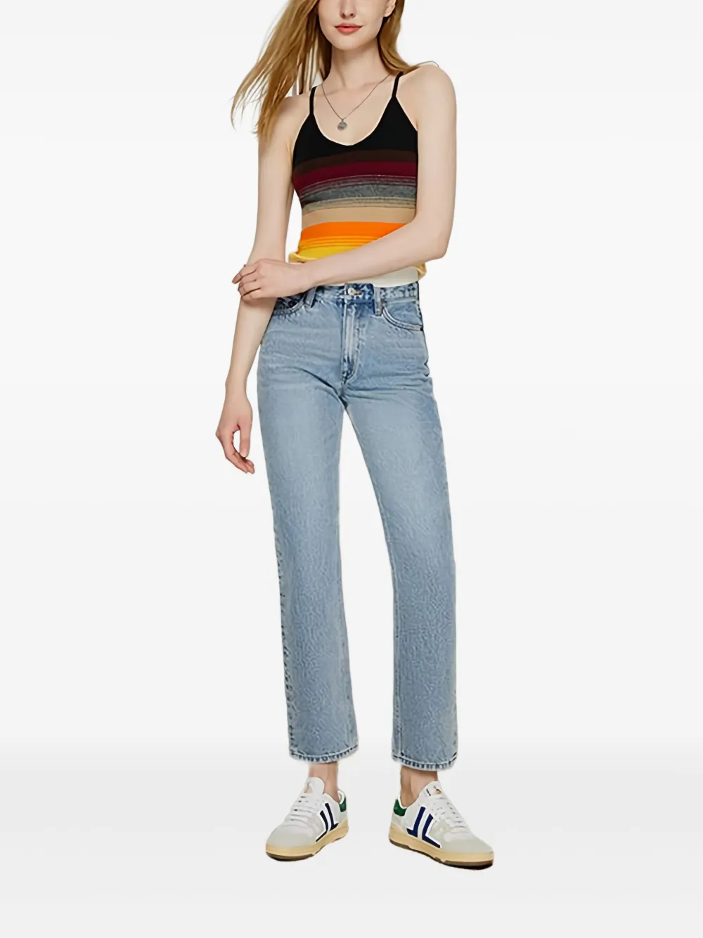 Shop Hey Joanie Logo-patch Jeans