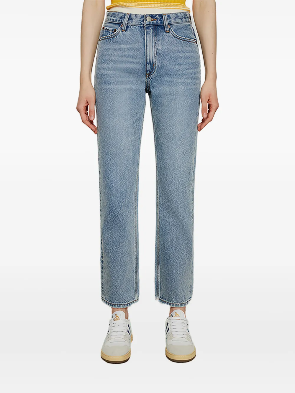 Shop Hey Joanie Logo-patch Jeans