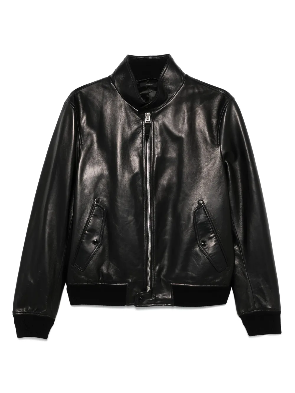 Tom Ford Leather Bomber Jacket