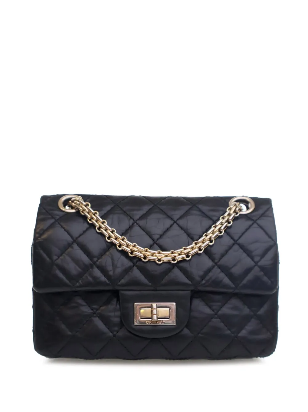 CHANEL Pre-Owned 2005-2006 Reissue 2.55 Aged Calfskin Single Flap 224 CHANEL Pre-Owned 2005-2006 Reissue 2.55 Aged Calfskin Single Flap 224