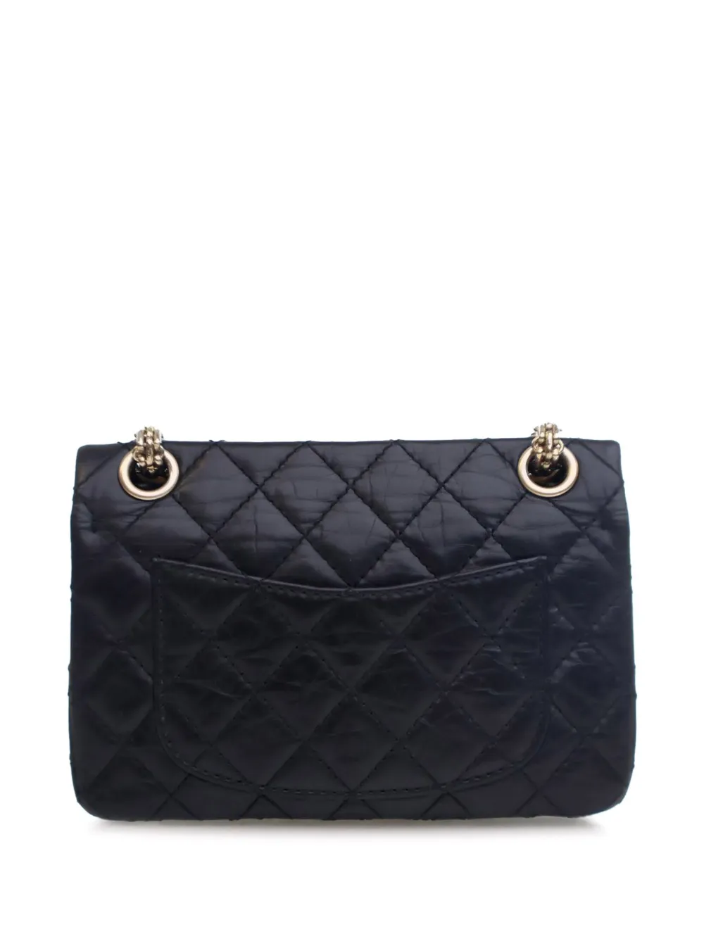 Pre-owned Chanel 2005-2006 Reissue 2.55 Aged Calfskin Single Flap 224 Shoulder Bag