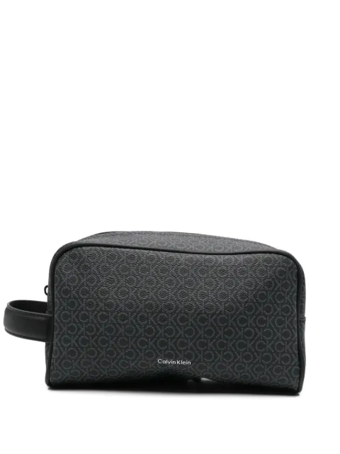 Calvin Klein neceser con logo estampado