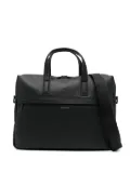 Calvin Klein logo lettering briefcase - Black