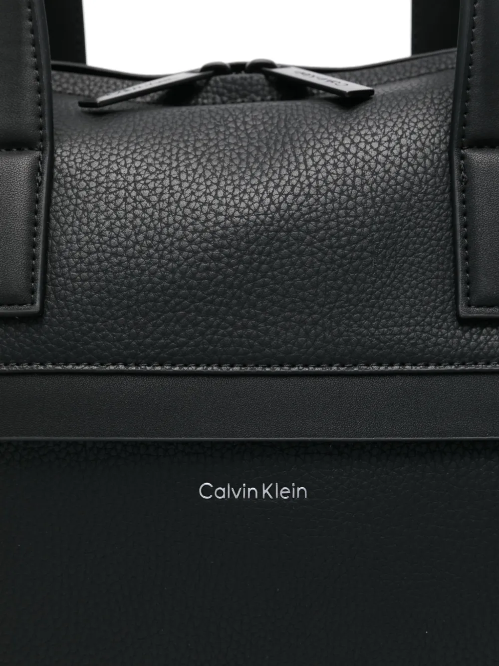 Calvin Klein Aktetas met logo Zwart