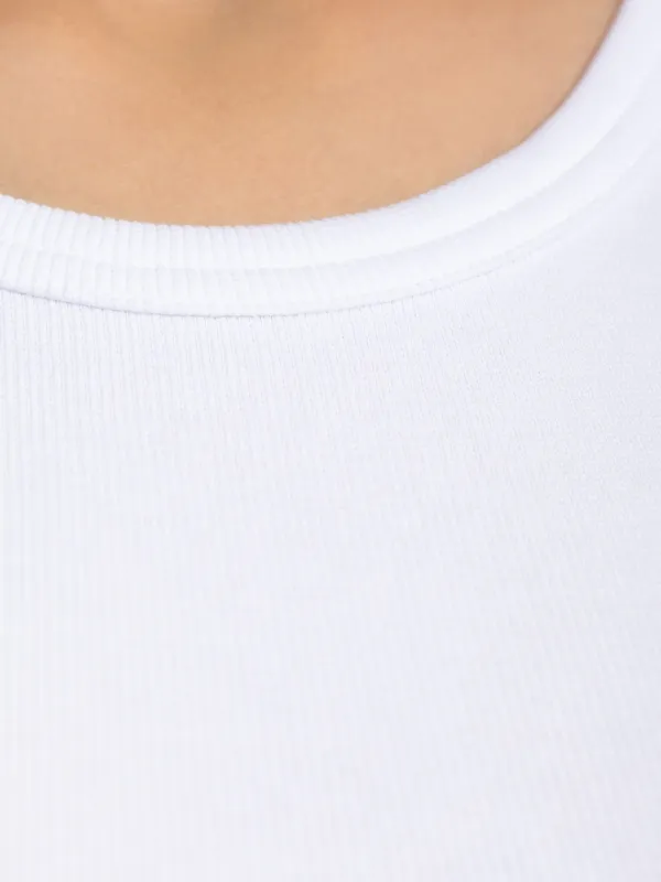 A.P.C. クルーネック タンクトップ | ホワイト | FARFETCH JP