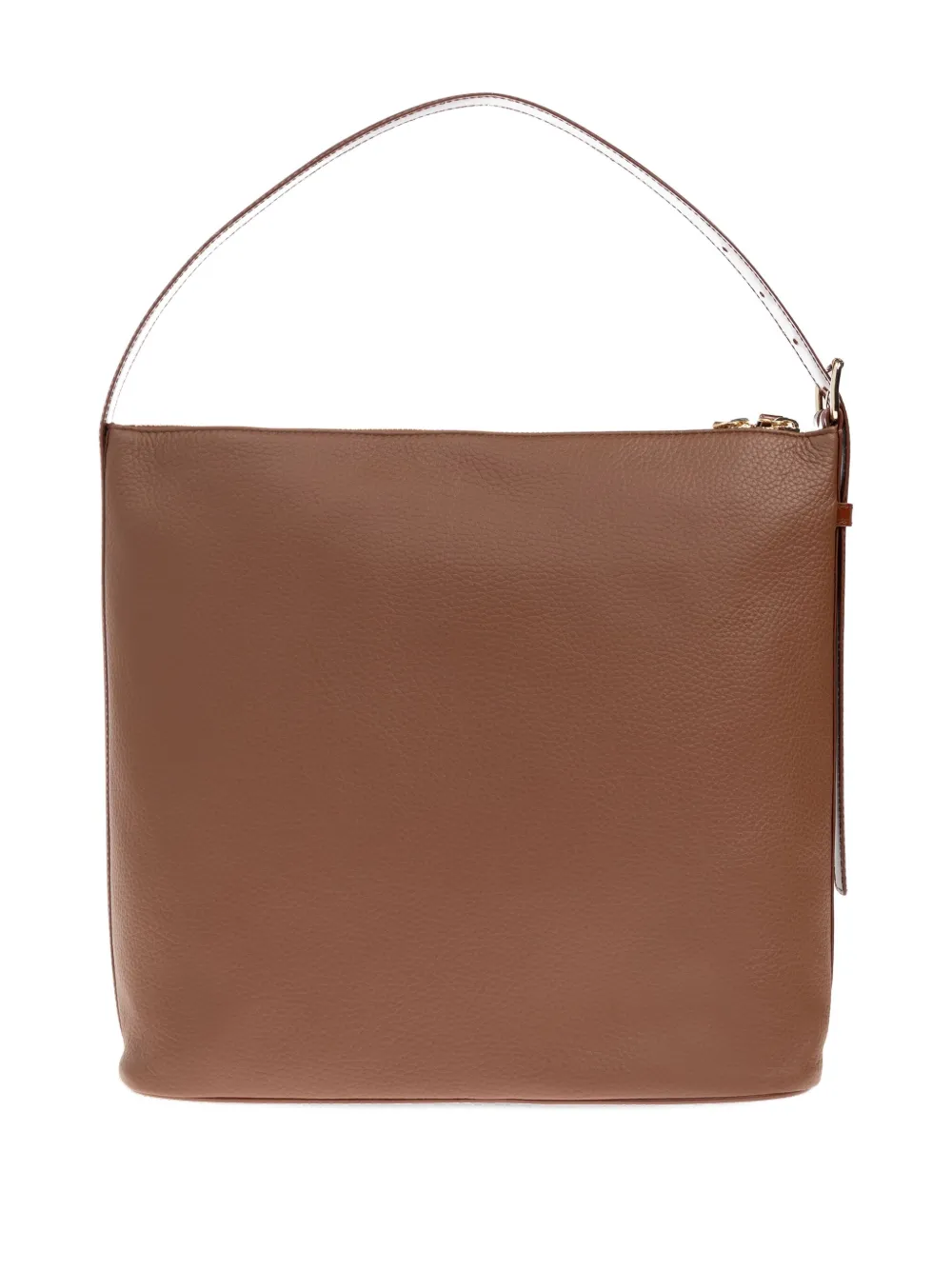 A.P.C. Leren shopper Bruin