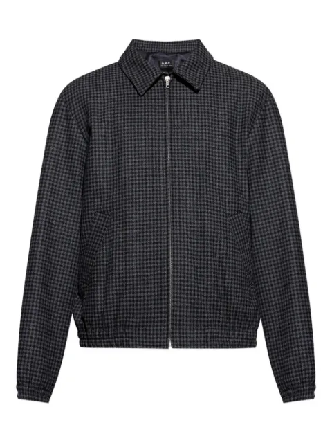A.P.C. checked jacket 
