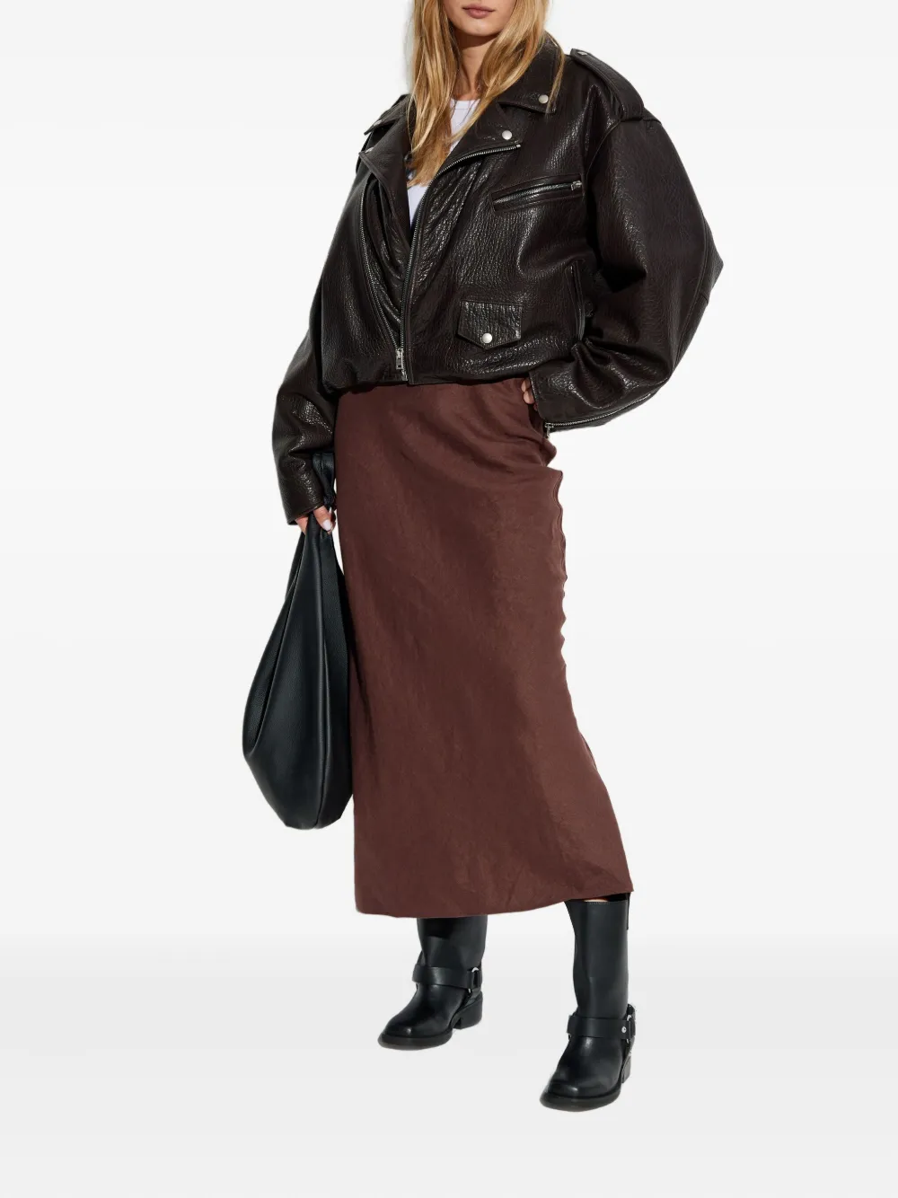 SAMSOE SAMSOE Saagneta skirt - Bruin