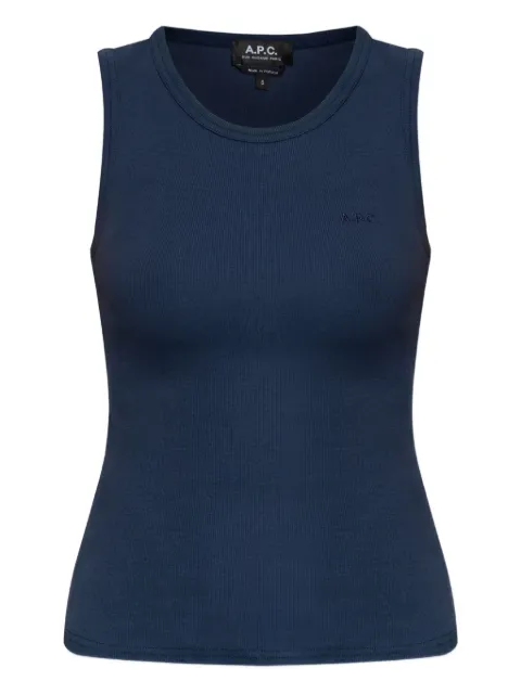 A.P.C. organic cotton tank top
