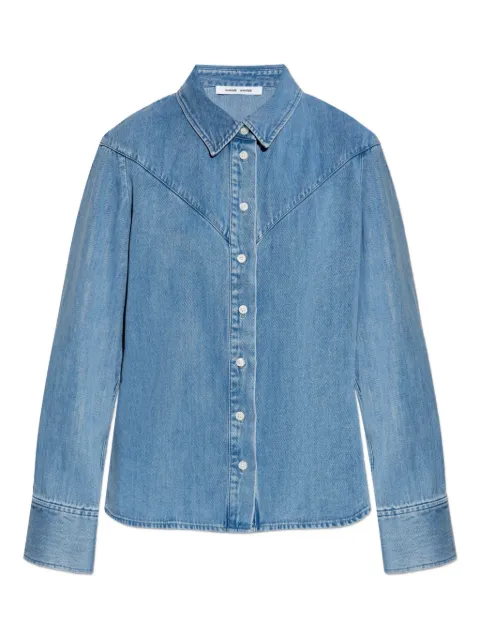 SAMSOE SAMSOE Samos denim button-up shirt