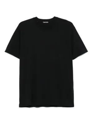 Jil Sander ストライプトリム Tシャツ | ブラック | FARFETCH JP