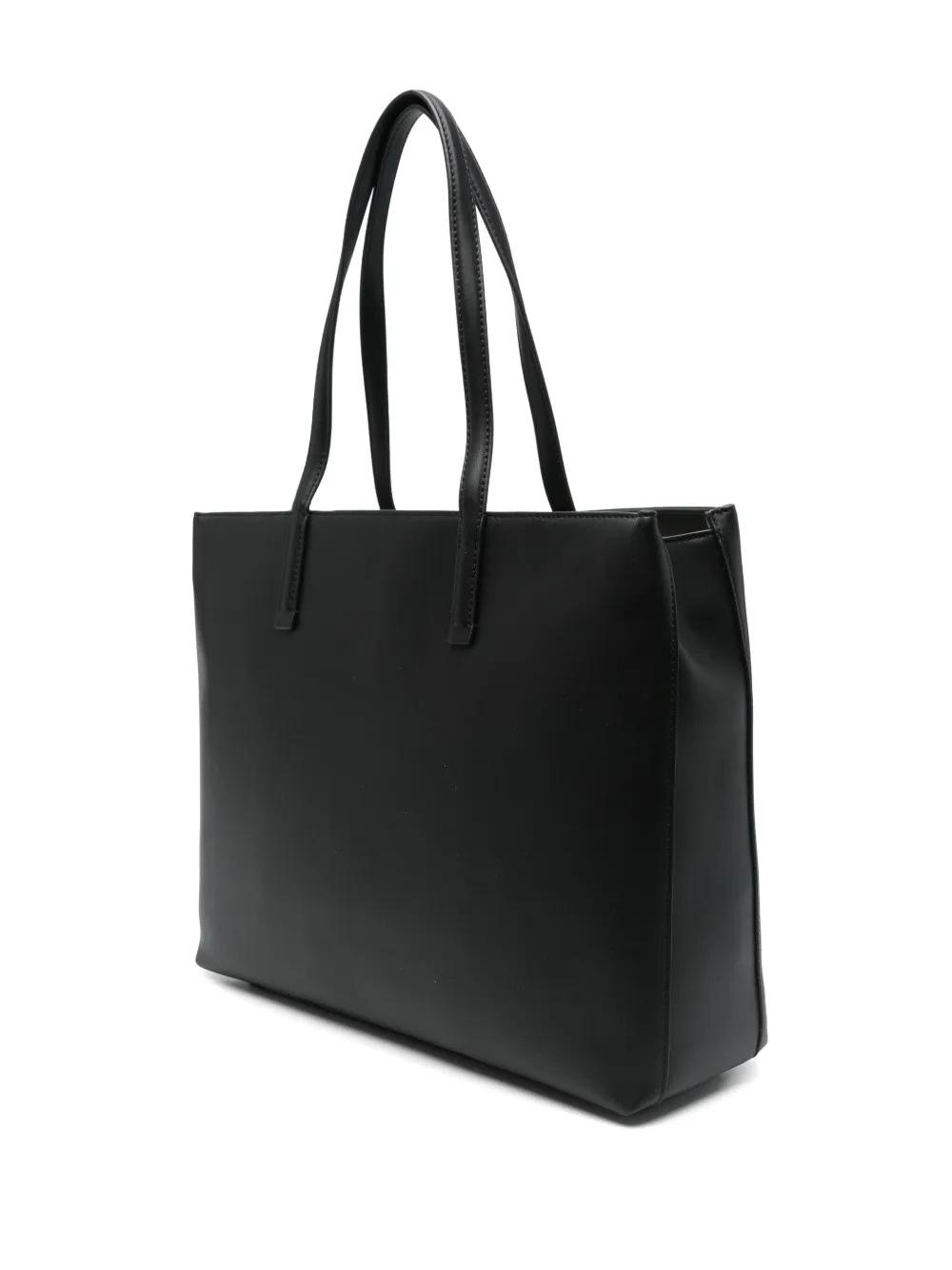 CALVIN KLEIN LOGO-LETTERING TOTE BAG