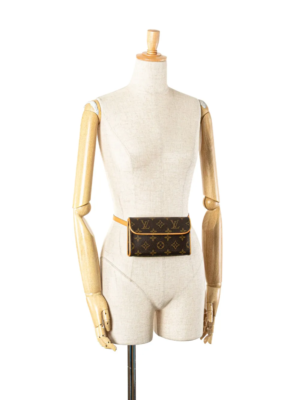 Pre-owned Louis Vuitton 2001 Monogram Pochette Florentine Belt Bag