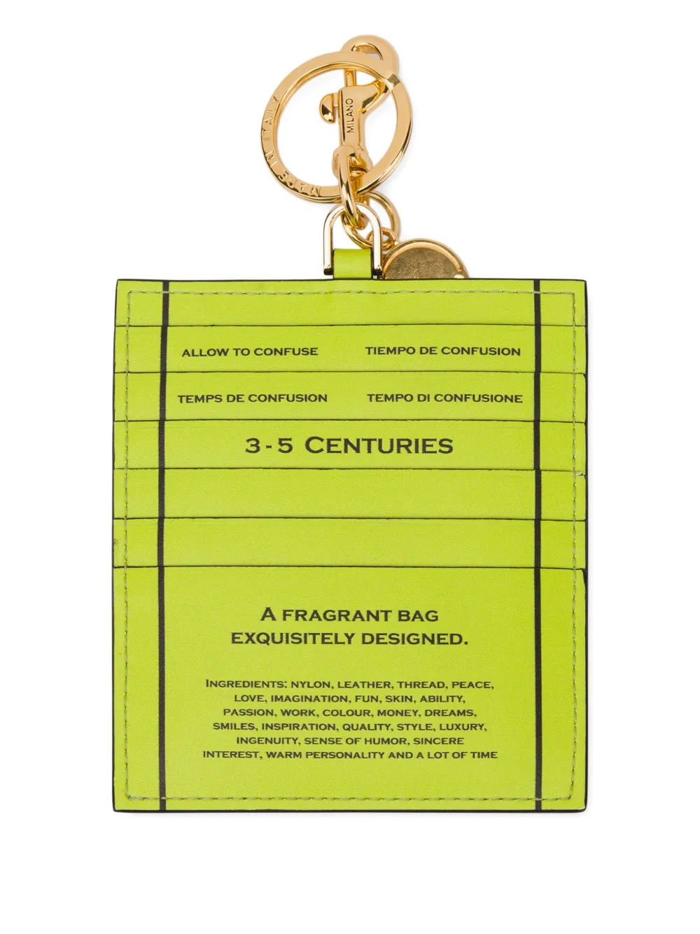 Moschino leather keyring | Image 2