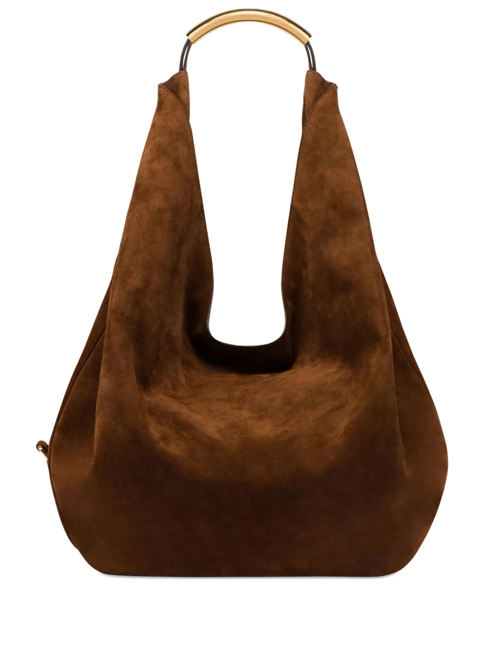 Moschino Handle Me leather shoulder bag | Brown | Image 1