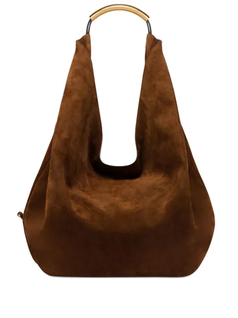 Moschino Handle Me leather shoulder bag