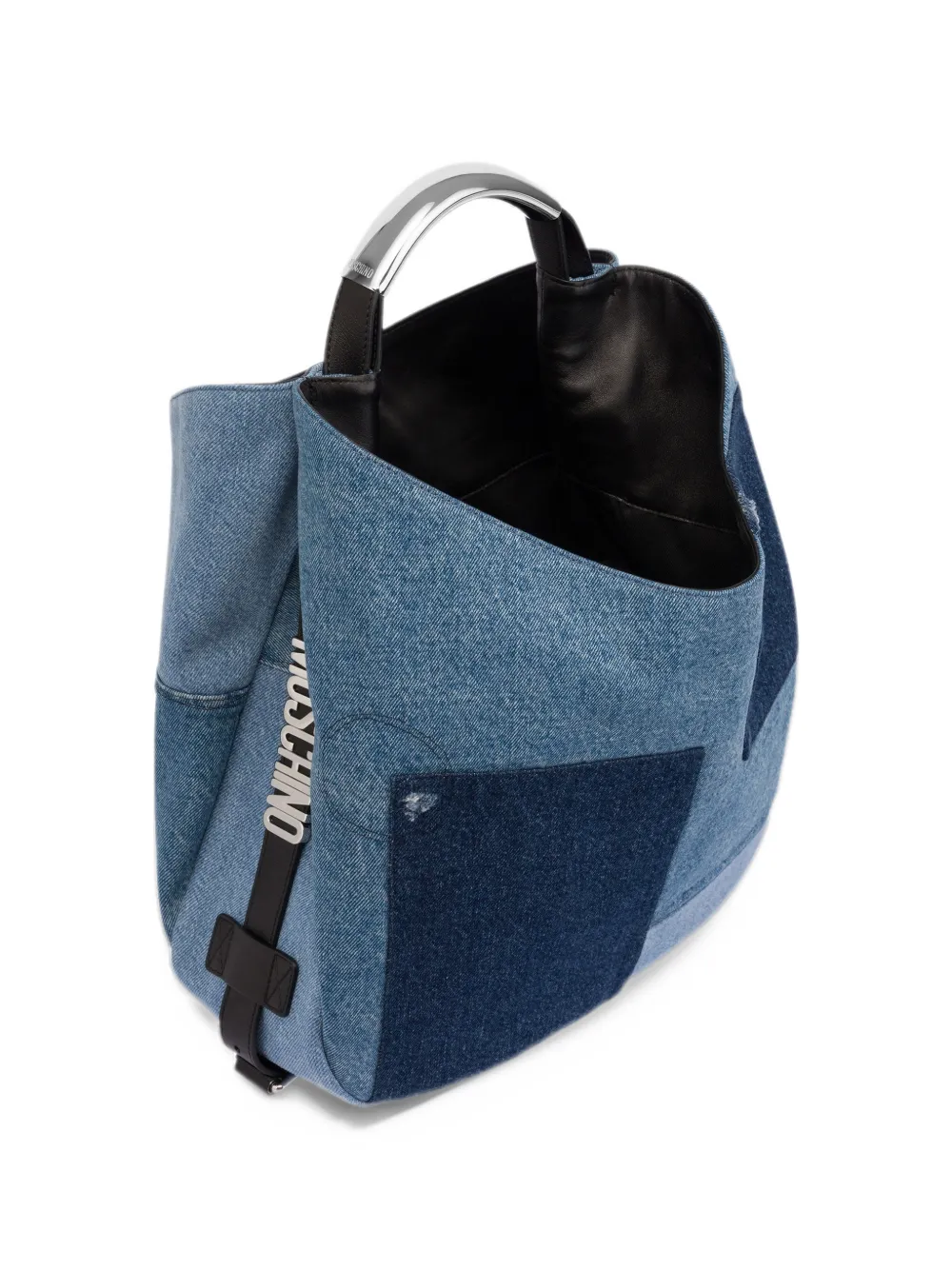 Moschino Handle Me schoudertas Blauw